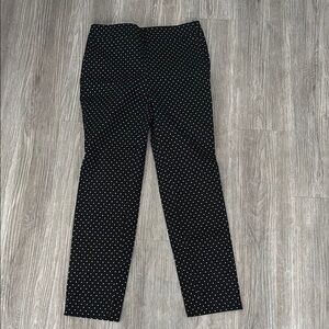 Talbots polka dot Chatham ankle pants Sz 2